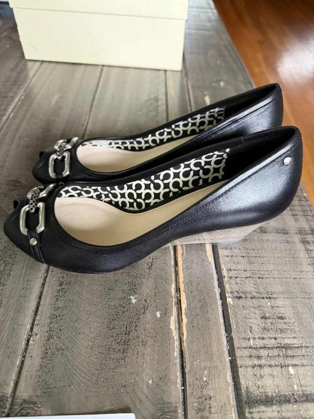 Coach wedges